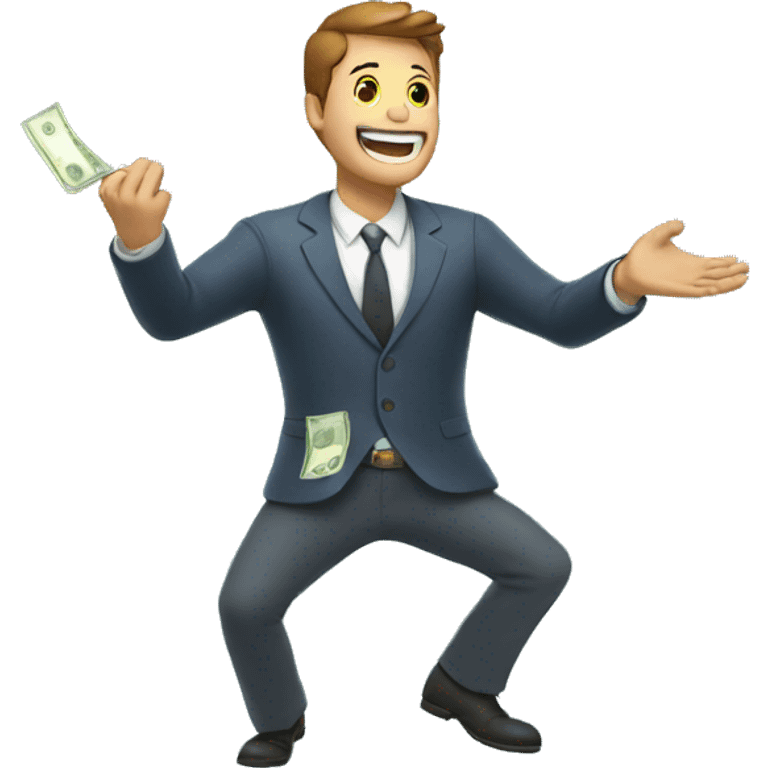 man throwing money emoji