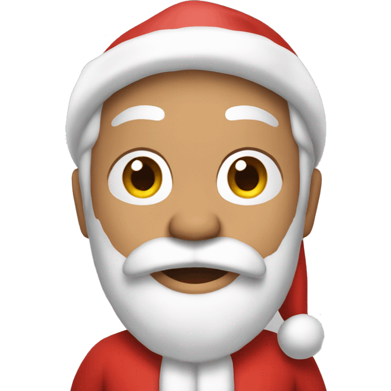 Asian santa emoji