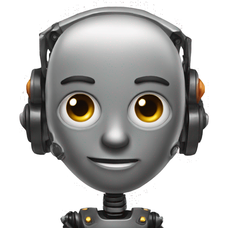 create a unique robot emoji  emoji