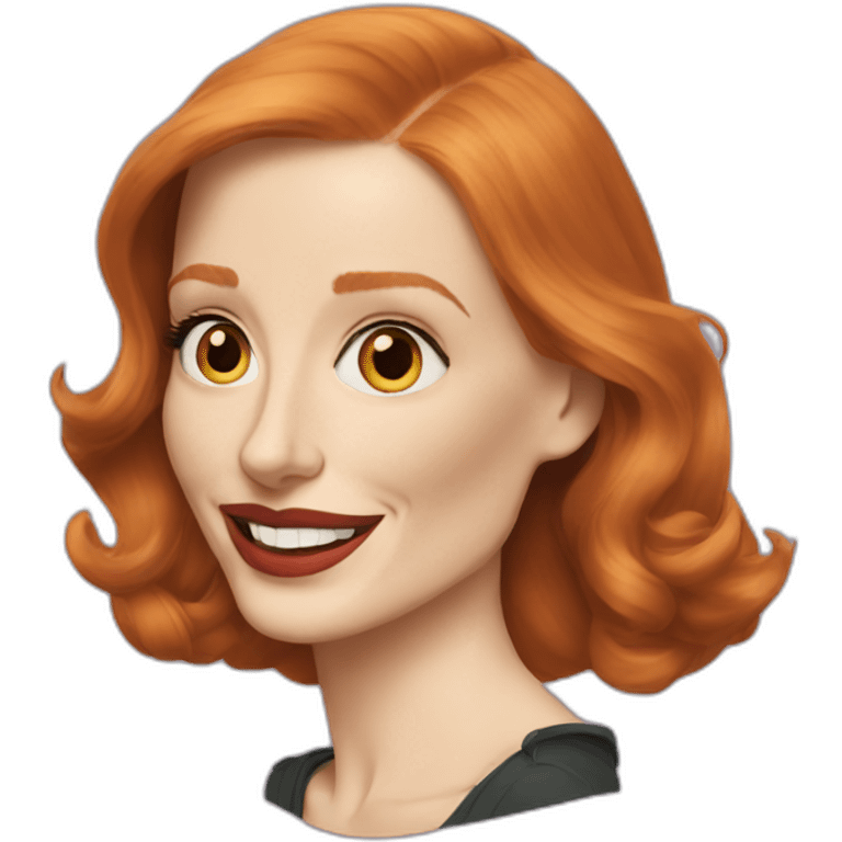 jessica chastain emoji