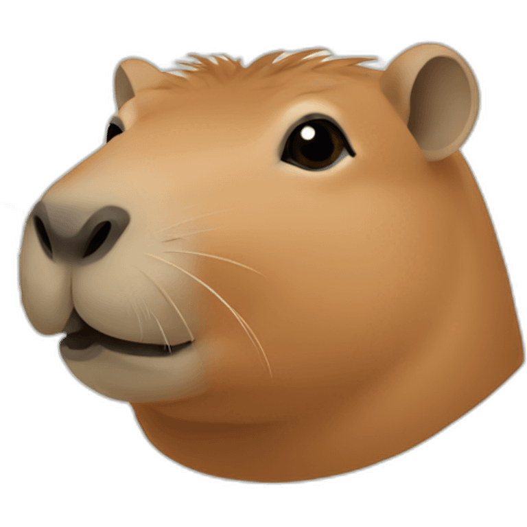 capybara head emoji