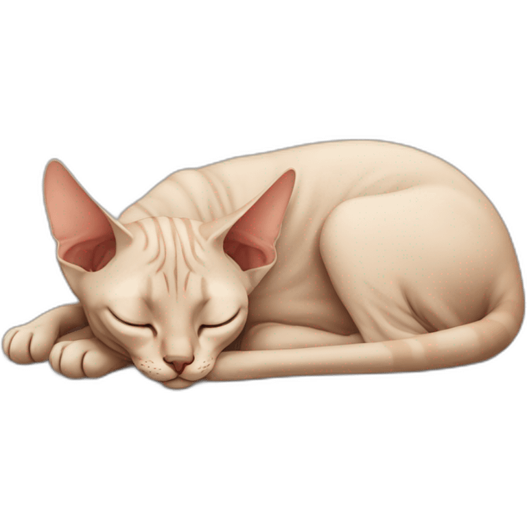 sphinx cat sleeping  emoji