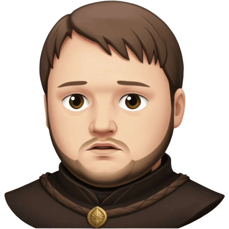 Samwell Tarly from game of thrones emoji