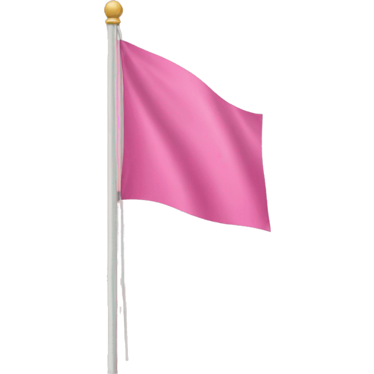 Pink flag emoji