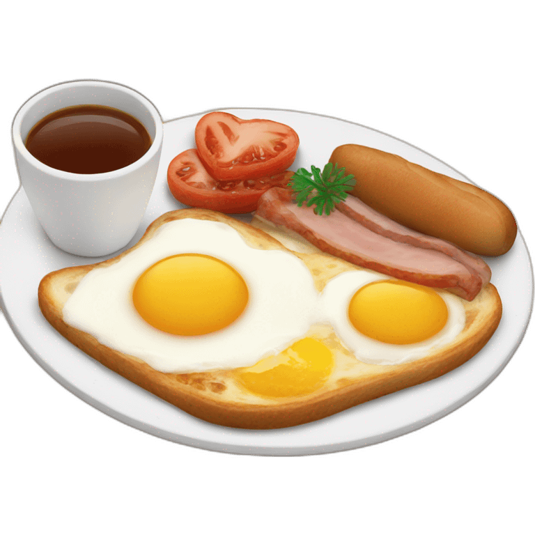 English breakfast  emoji