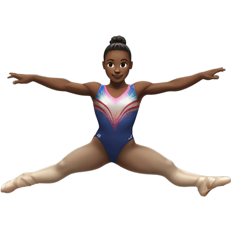 Gymnast swinging on uneven bars emoji