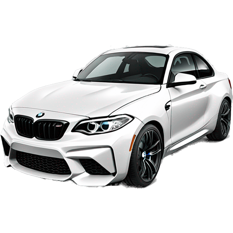 bmw m2 white emoji