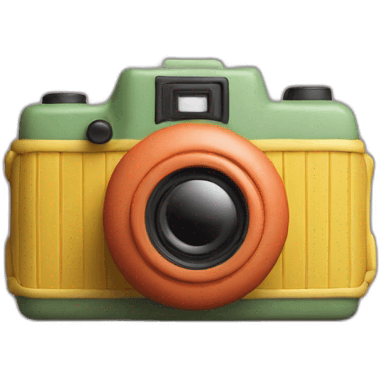 Plasticine Compact Film Camera emoji