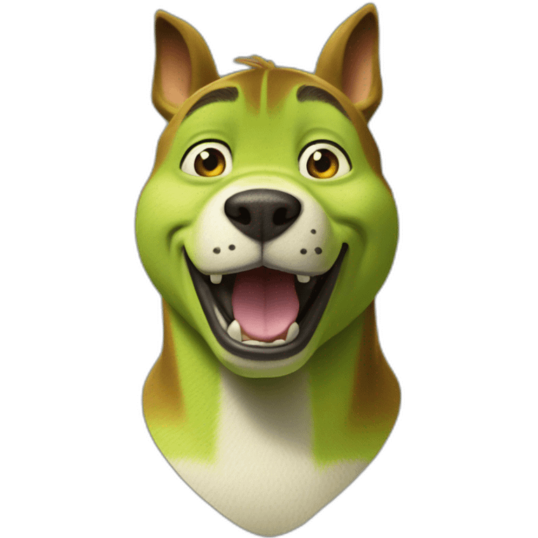 Shrek Siba inu emoji