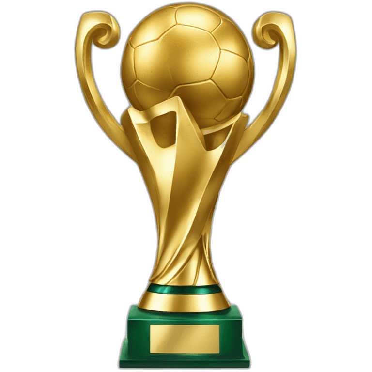 world cup trophy emoji