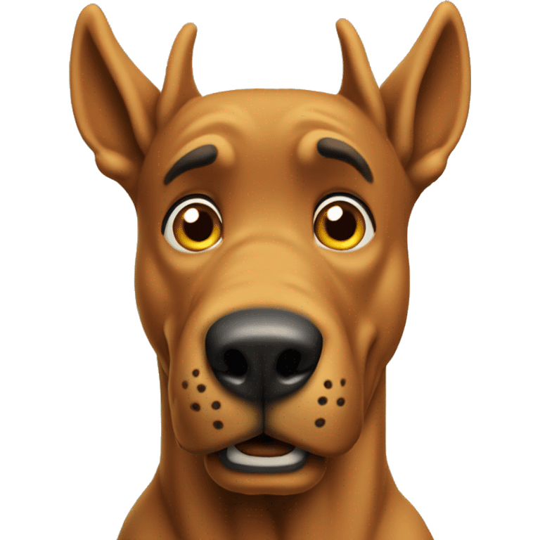 Scooby-doo surprised emoji