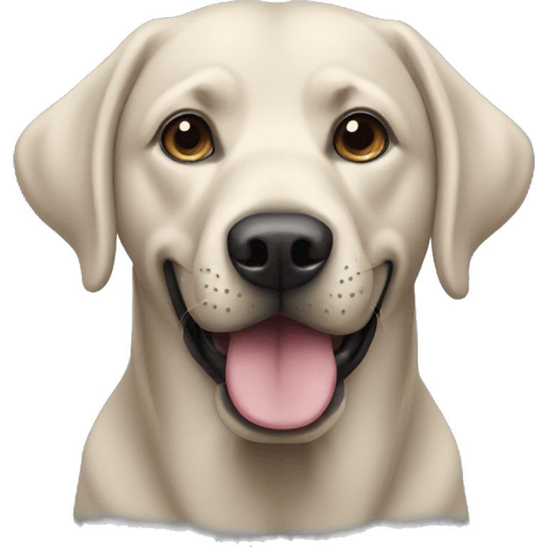 Blac Labrador emoji