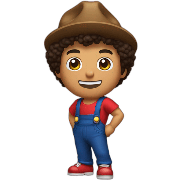 bruno mars like mario bro emoji