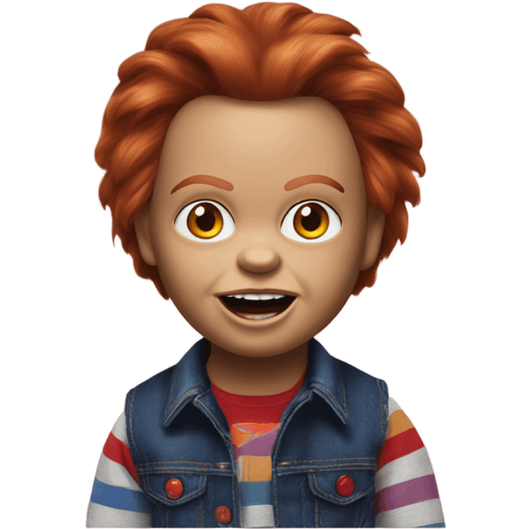 Chucky doll child’s play emoji