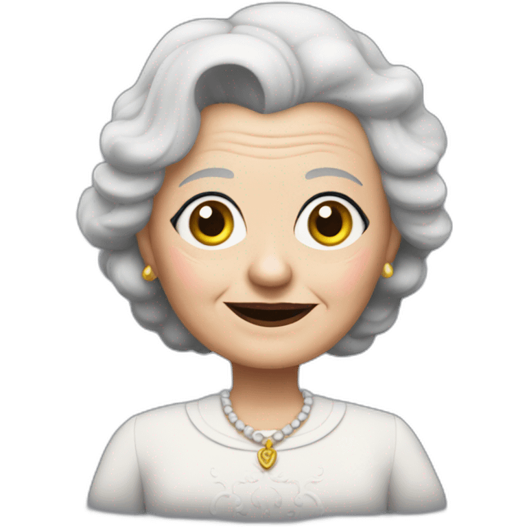 Abuela Addams emoji