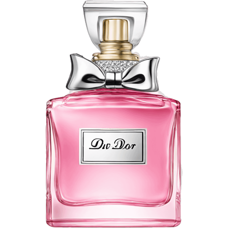 Dior perfume pink emoji