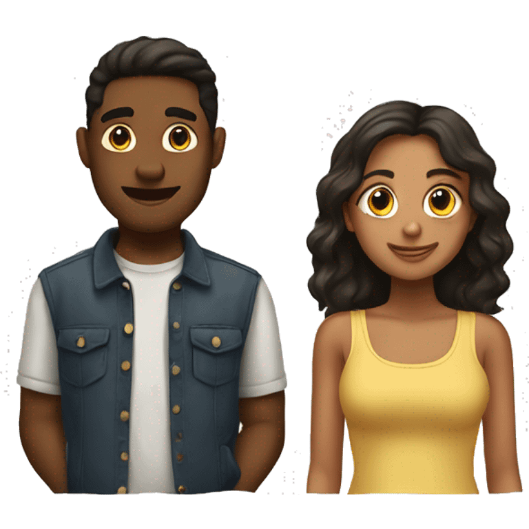 Boyfriend and girlfriend emoji