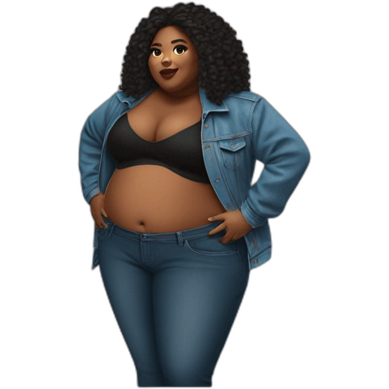 lizzo belly emoji