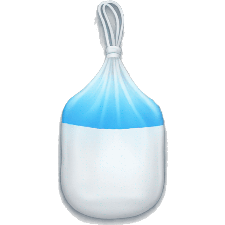 Saline bag emoji