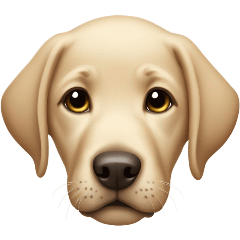 Labrador puppy emoji