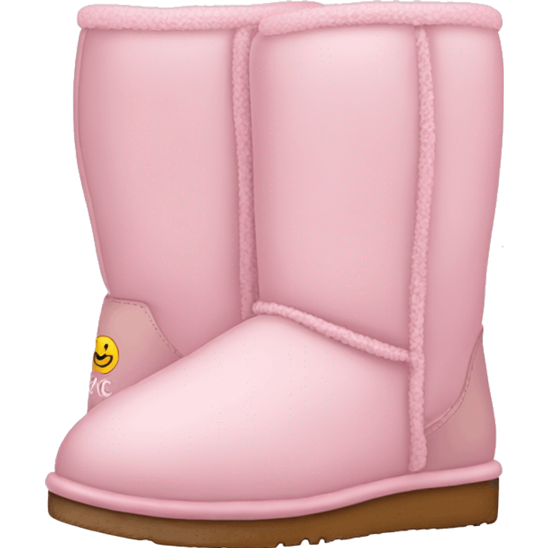 light pink uggs emoji