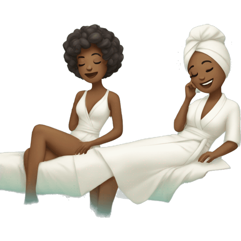 Spa day emoji