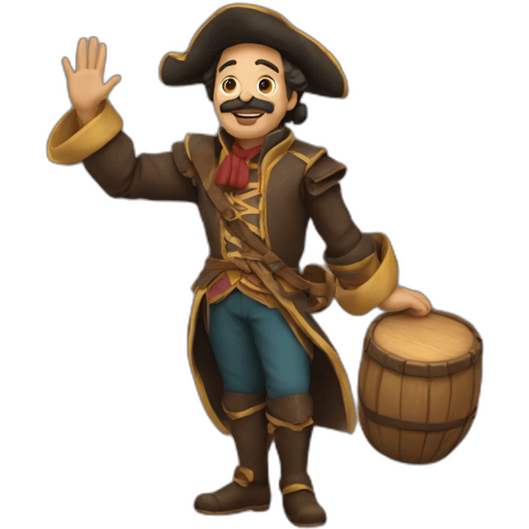 bard waving hand emoji