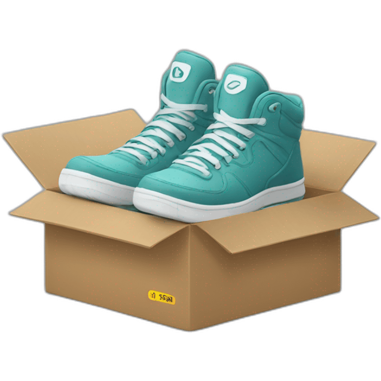 sneakers box emoji