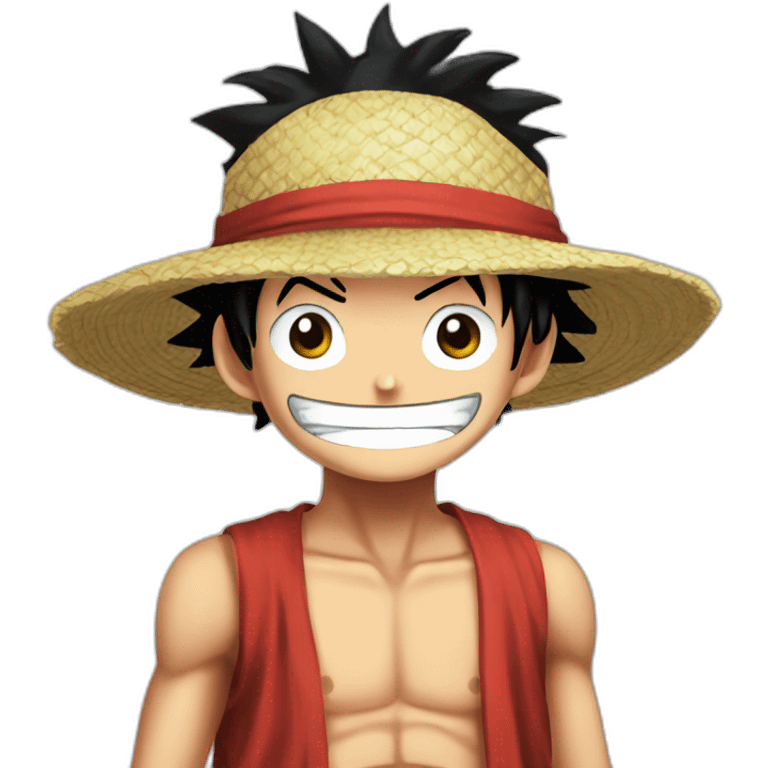 Luffy one piece emoji