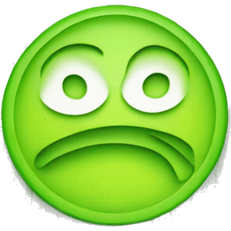 lime green music cd that says “brat” on the cover emoji