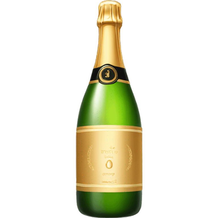 champagne bottle emoji