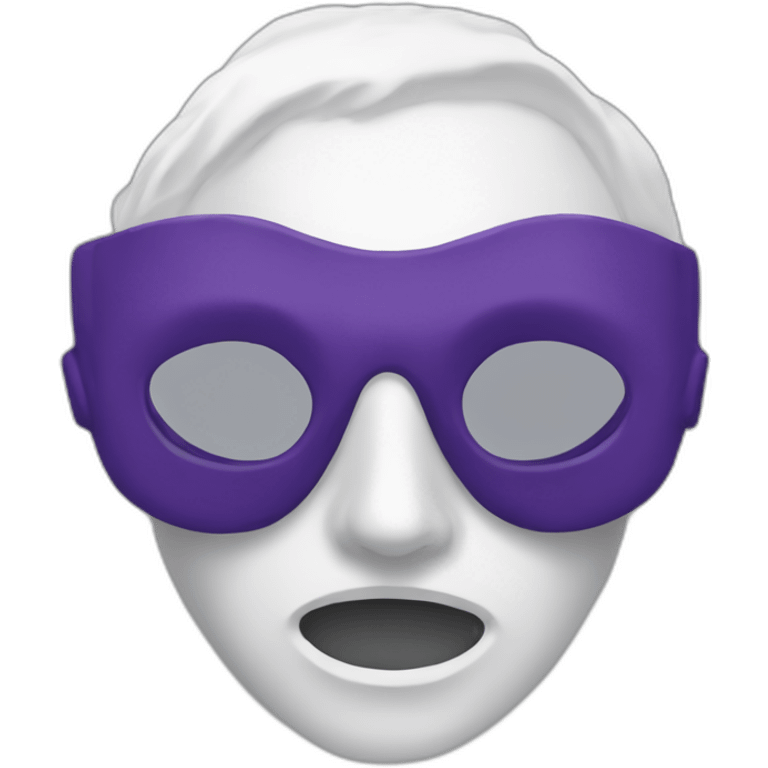 masque à oxygène emoji