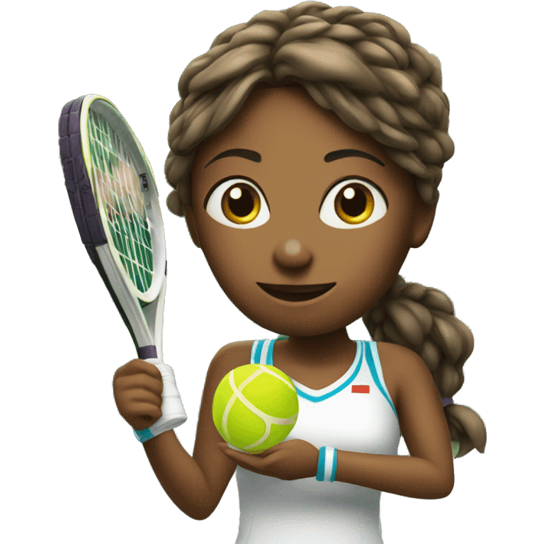 Tennis girll emoji