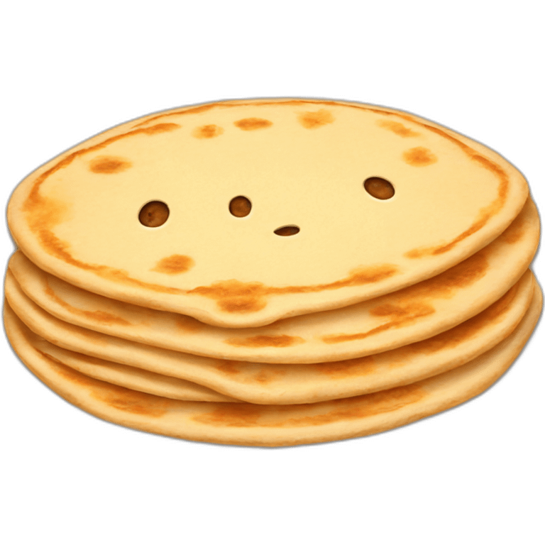 Paratha emoji