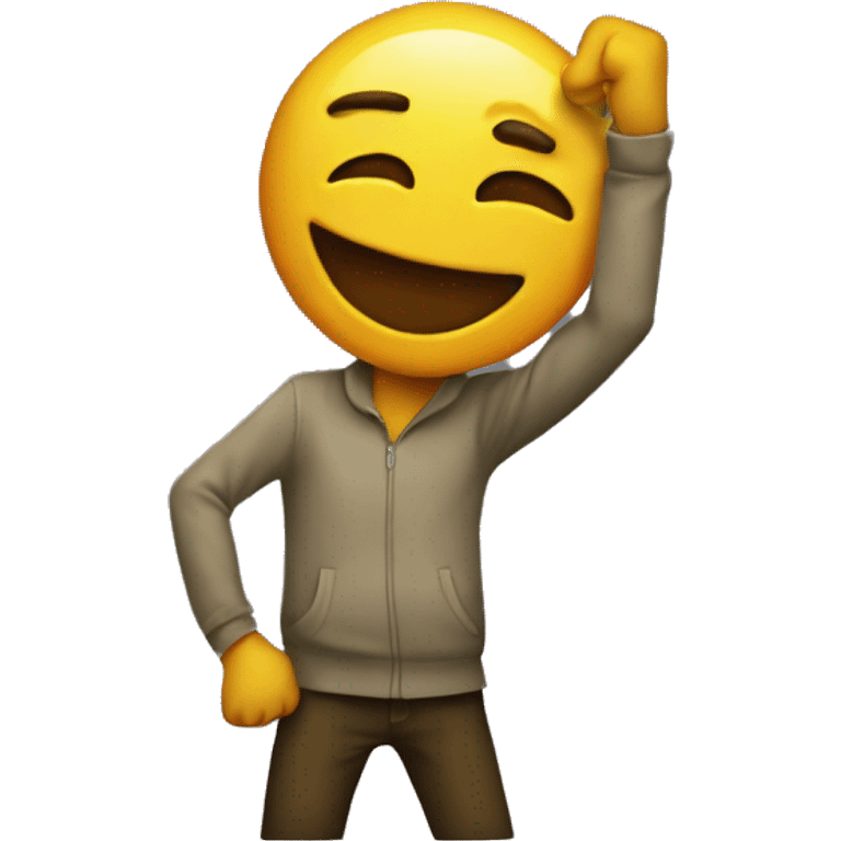 emoji dabbing emoji