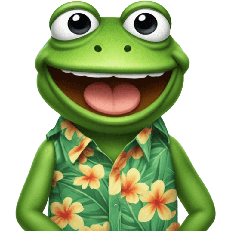 Pepe the muppet emoji