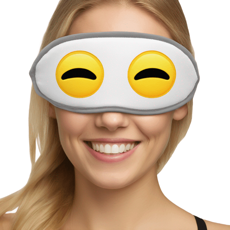 eye mask emoji