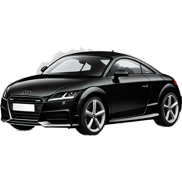 Black 2016 Audi TT emoji