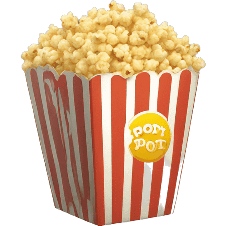 popcorn box emoji