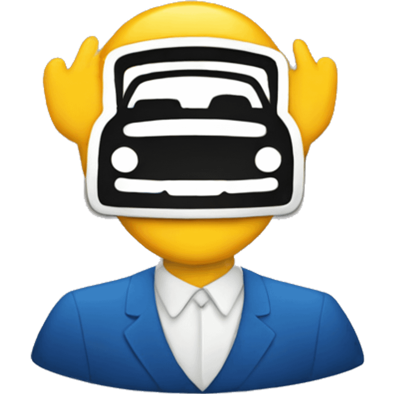 Logo “enjoy auto sales”  emoji