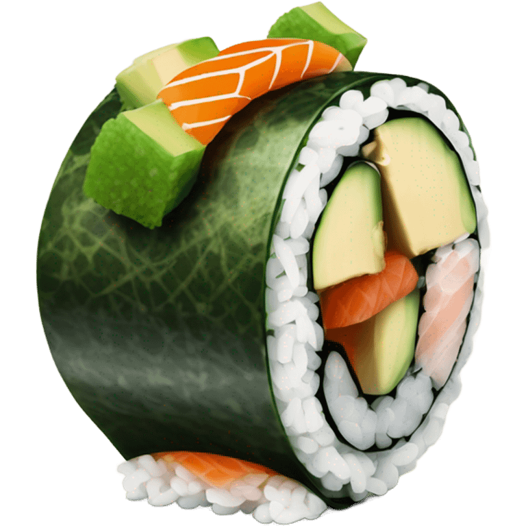 Sushi roll emoji