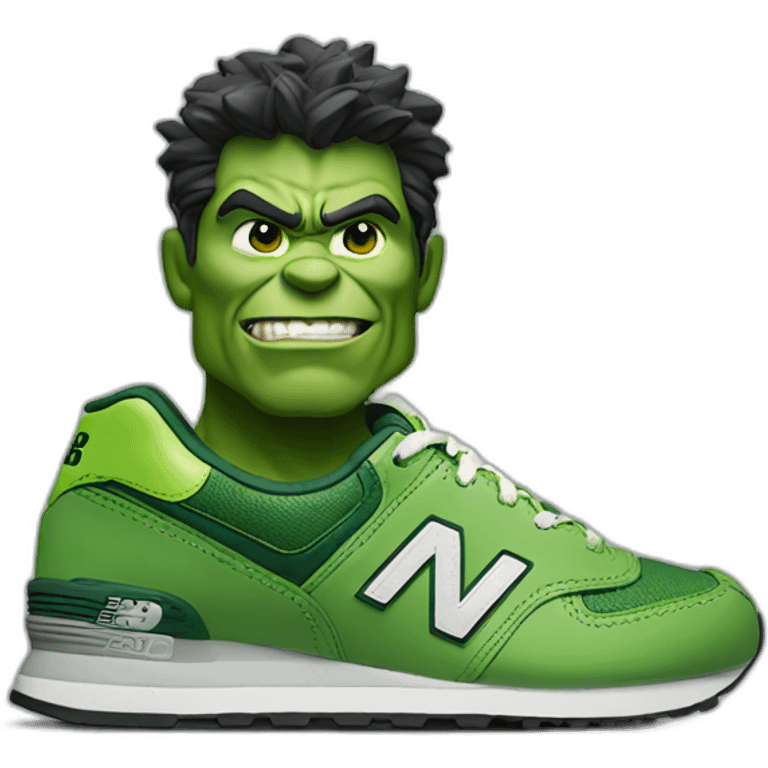 hulk in new balance emoji