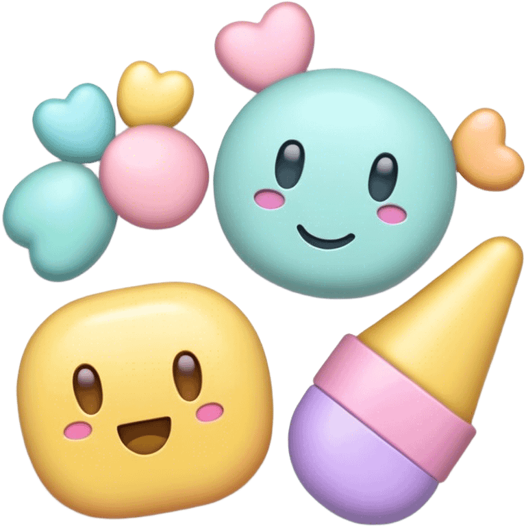 pastel like emoji