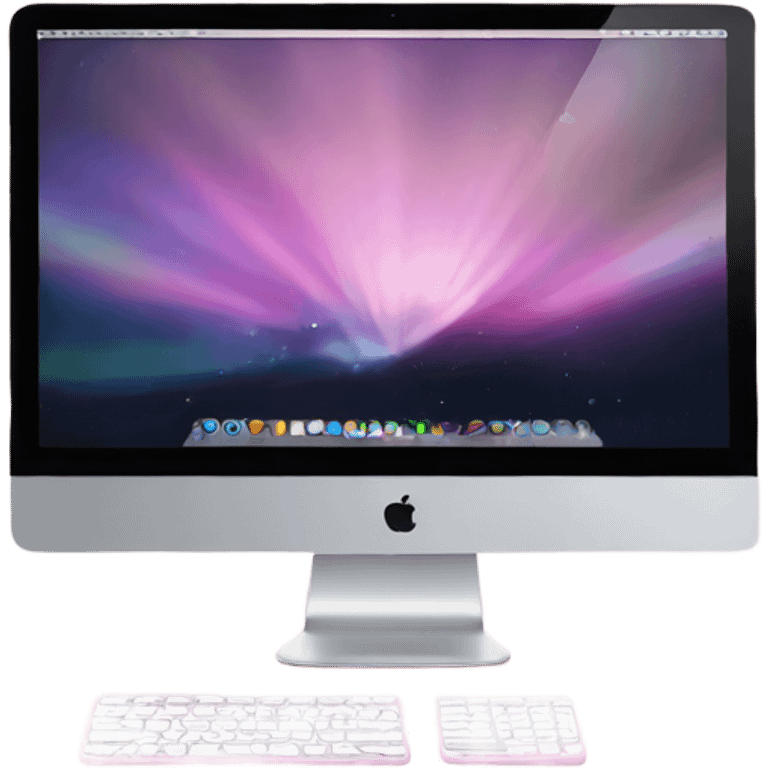 Light pink iMac emoji