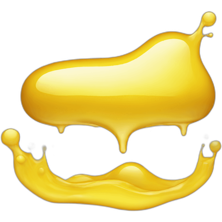 yellow liquid emoji