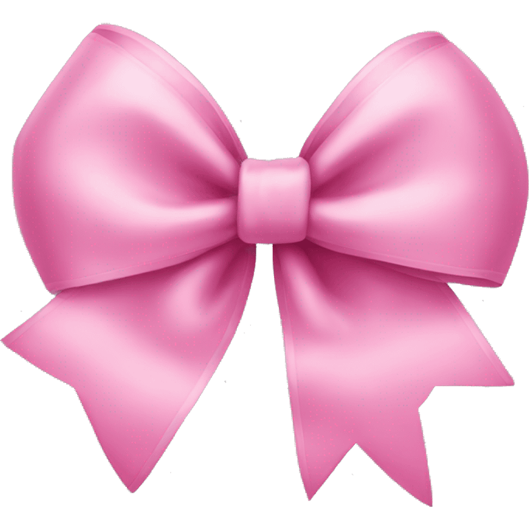 Pink bow emoji