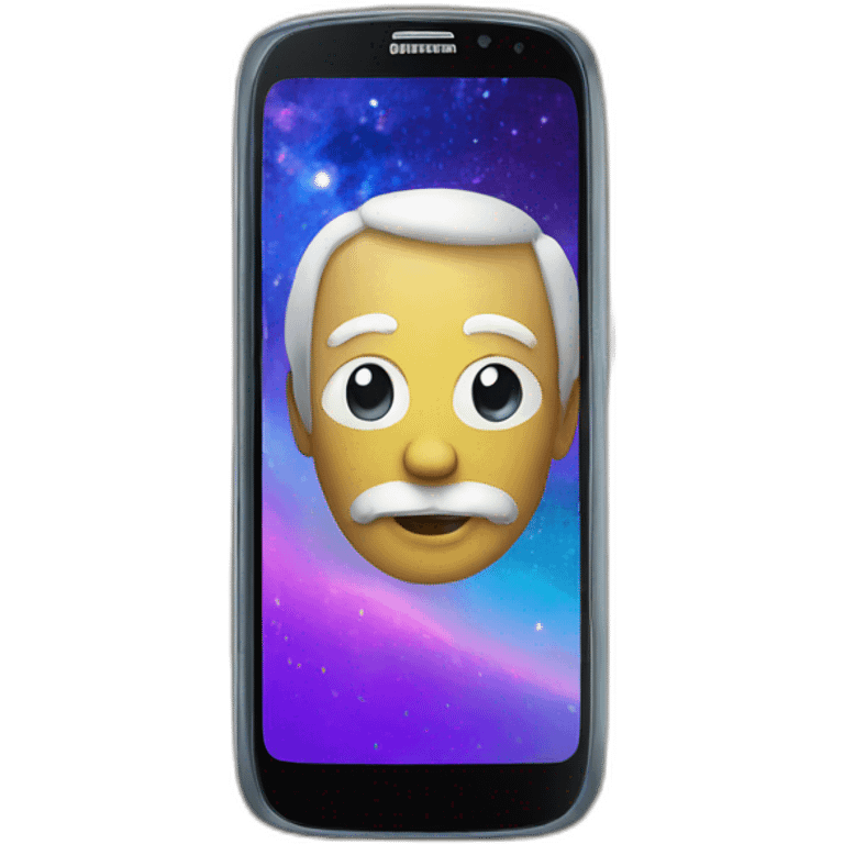 All-display Galaxy smartphone emoji