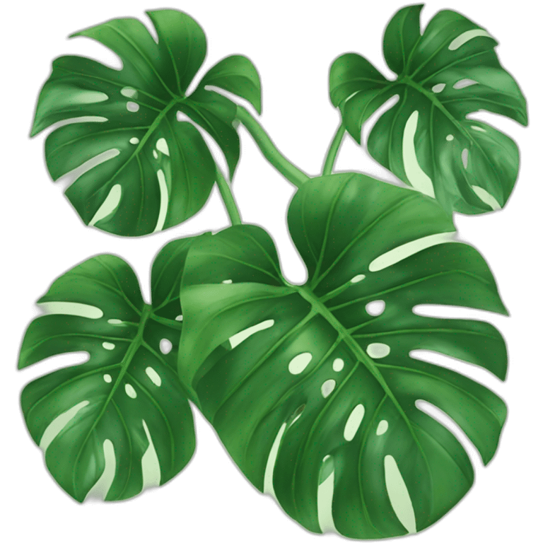 Monstera deliciosa  emoji