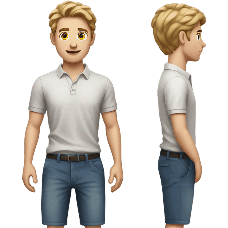 White Frat boy emoji