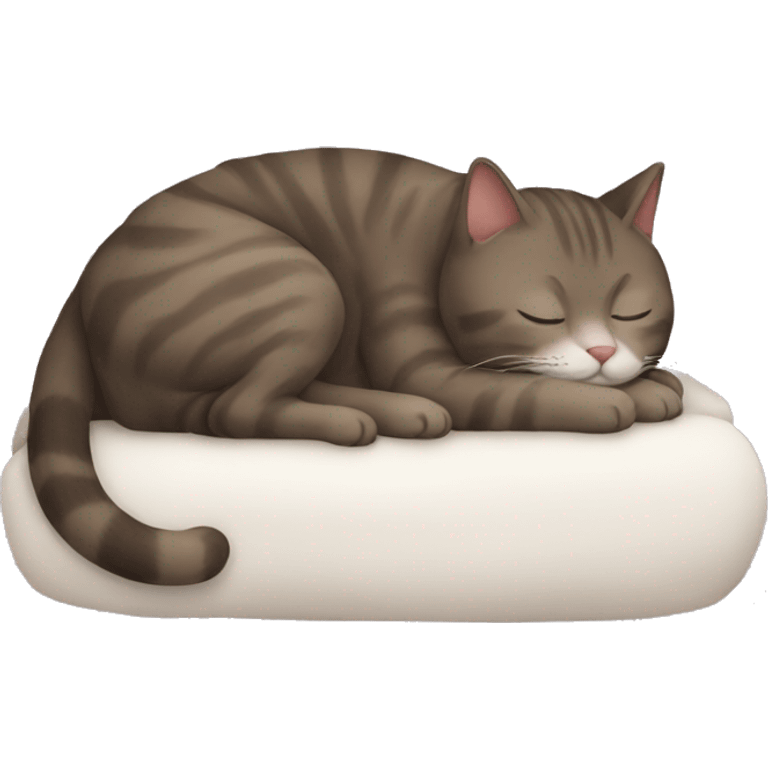 Sleeping cat emoji